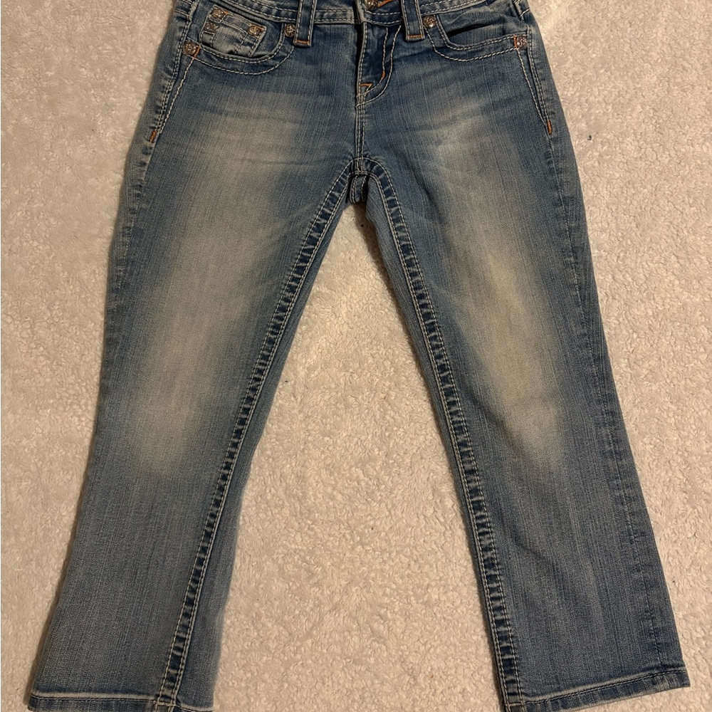 Miss Me Light Blue Ankle Jeans
